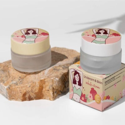 Sensorial Underarm & Bikini Whitening Cream 10 G. X 2 Packs