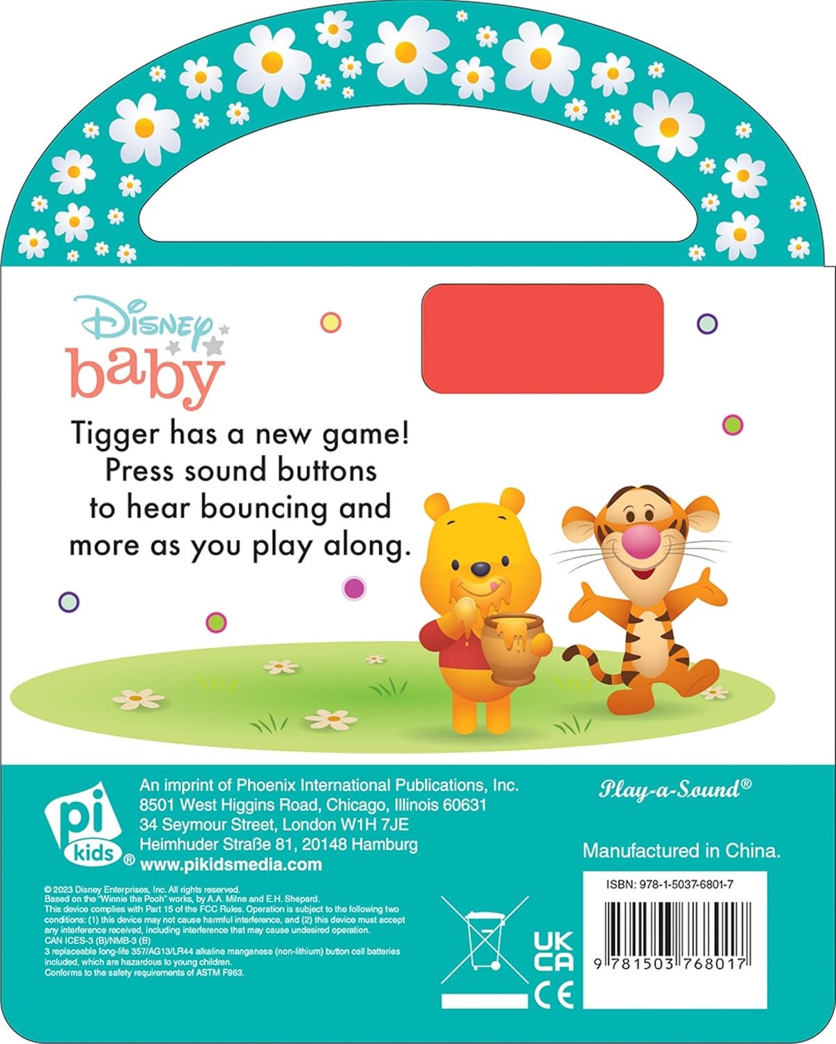 Disney Baby Pooh Carry Along Sound Book - Image 2