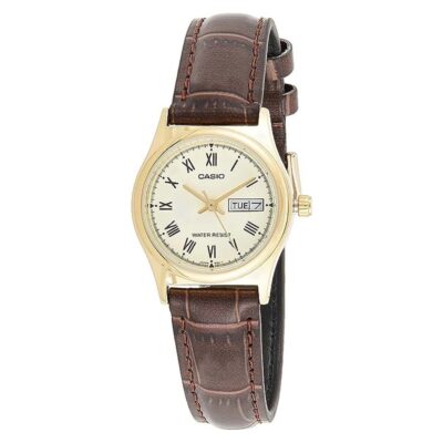 Casio LTP-V006GL-9BUDF Women Analog Watch Brown