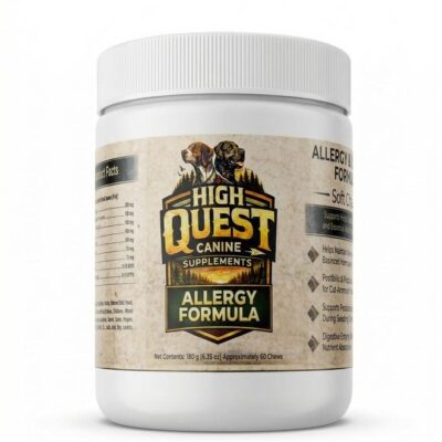 High Quest Canine Allergy Chews for Dogs, All Breeds (60 Chews