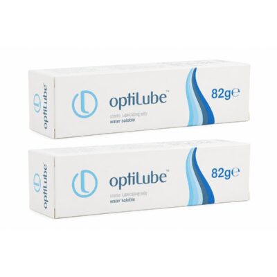 OPTILUBE Sterile Lubricant Jelly 82G 2PCS Water Soluble Medical Lubricating Gel