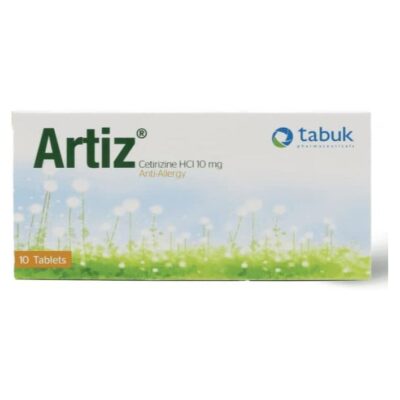 Tabuk relieve symptoms of allergy seasonal 10 mg 10 tablets