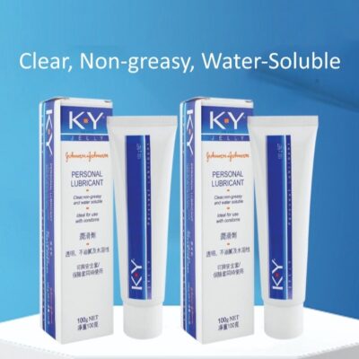 KY Jelly Personal Lube 100g – Gentle, Non-Sticky, Pack Of 2