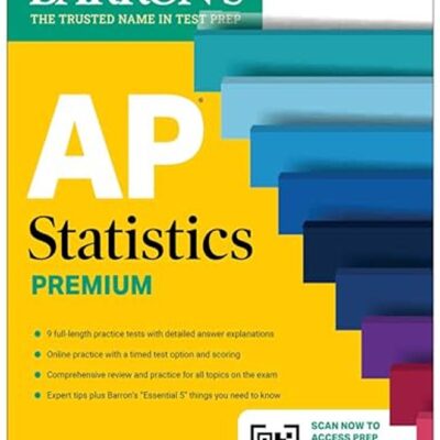 Ap Statistics Premium 2026 Prep Book With 9 Practice Tests Comprehensive Review Online Practic