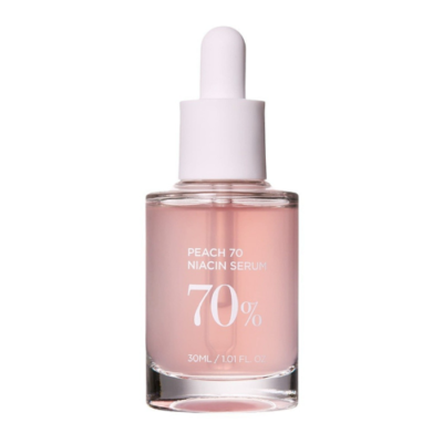 Anua Peach 70% Niacinamide Serum 30ml – Brightening & Hydrating
