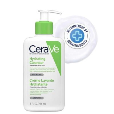 CeraVe Hydrating Cleanser For Normal To Dry Skin With Hyaluronic Acid