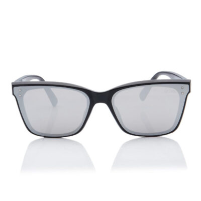 Lee Cooper Pc Sunglasses Black Frame Silver Mirror Mirror Lens 62mm - LC1208C01