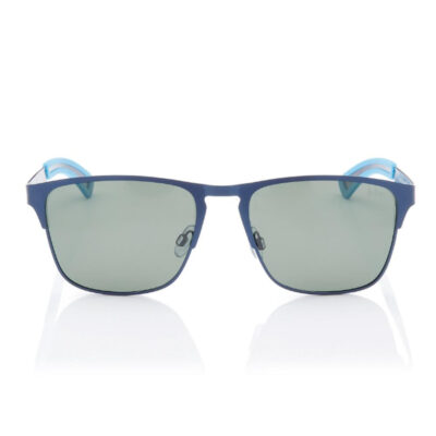 Lee Cooper Polarized Sunglasses G15 Frame Dark Blue Mirror Lens 56mm - LC1222C03