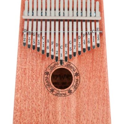 Wooden 17 Key Kalimba With Mahogany Portable Thumb Piano