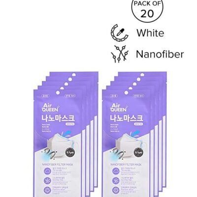 Pack of 20 NanoFiber Filter Face Mask