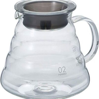 V60 Pour Over Coffee Server Size 02 Transparent 600ml