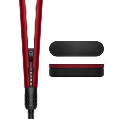 Dyson Airstrait straightener in Red velvet and gold, Gift Edition, Int