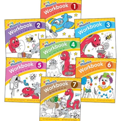 Jolly Phonics Workbooks 1-7: in Precursive Letters