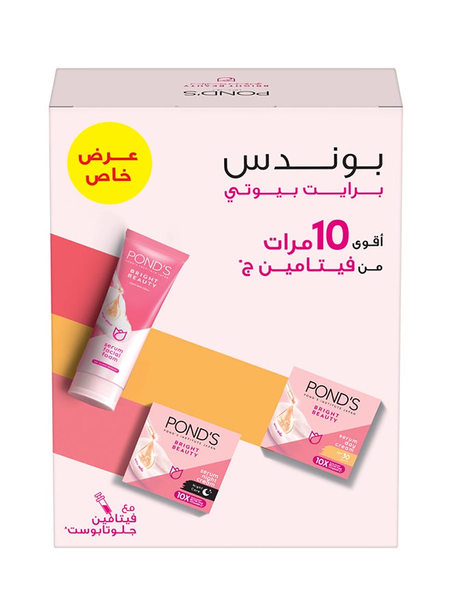 Bright Beauty Day And Night Cream With Facial Cleanser Regime - Image 2