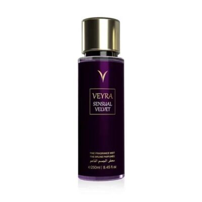 VEYRA Sensual Velvet Fine Fragrance Mist, 250ml, Luxurious Body Mist with Earthy Notes