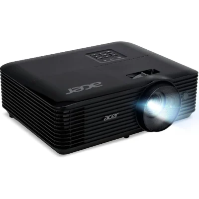 Acer DLP Projector - 4800 ANSI Lumens, SVGA 800x600 Resolution, 10000H Lamp Life, Portable, Black, X1128H