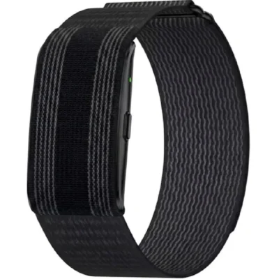 ArmFit Deep2 Zeero Fitness Tracker Band - 24x7 Heart Rate Sleep Monitor, GPS, 15 Day Battery, IP68 Waterproof, Zero Membership Fee, Black