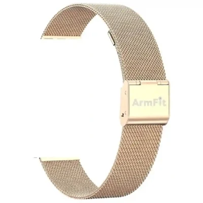 Armfit Deep Replacement Silicone Band - Black, Universal Fit for Deep Fitness Tracker, Unisex