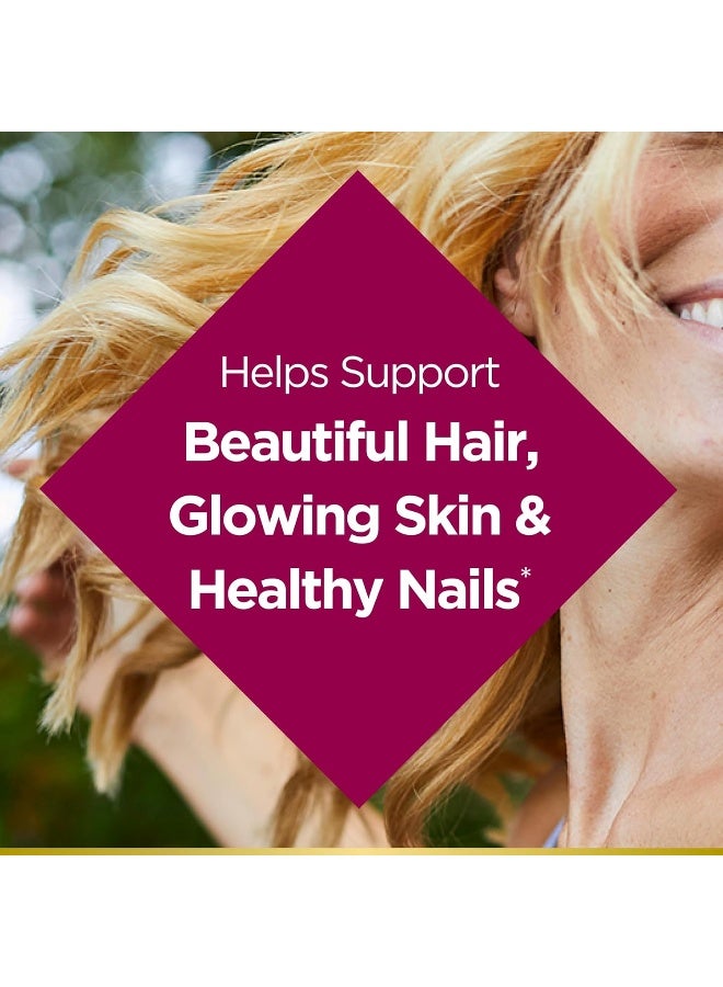 Hair, Skin & Nails, 3000mcg Biotin, 60 Coated Caplets Packaging May Vary - Image 4