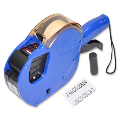 FIS Price and Date Label Machine 2 Line Printing, Blue Colour - FSPX04BL