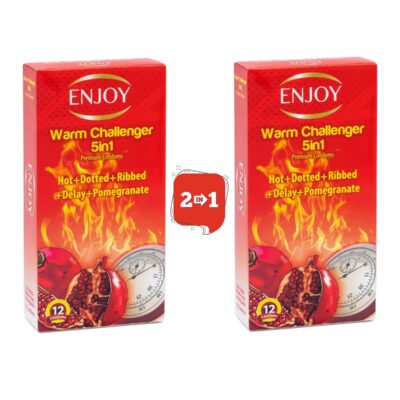Worm Challenger Premium Pomegranate Condoms 24 Pcs
