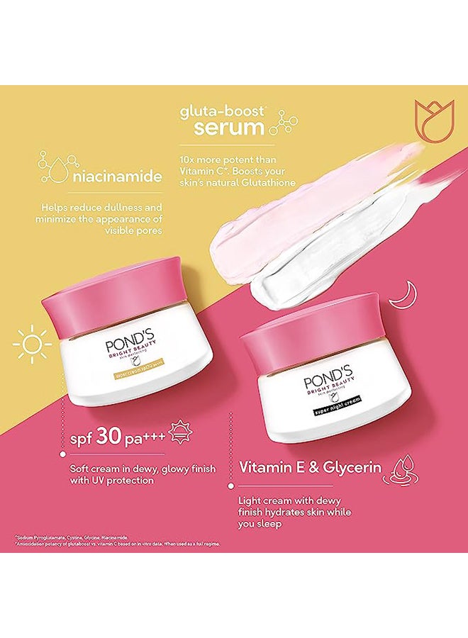 Bright Beauty Day And Night Cream With Facial Cleanser Regime - Image 6