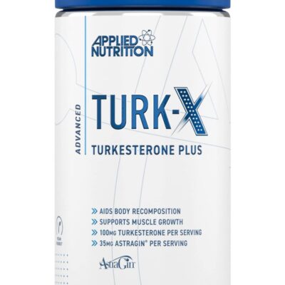 Turk-X 100Mg Turkesterone Per Serving - 1000Mg Ajuga Turkestanica Astragin Plant-Based Veggie Capsules Suitable For Vegans And Vegetarians.