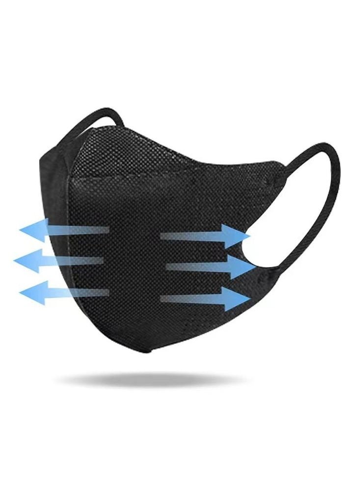 Pack of 20 Disposable 3D Adult Masks 3-Layer Filter Protective Breathable Comfort Mask Ideal for Daily Use - Image 3