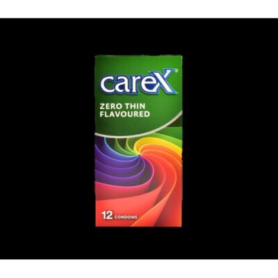 Zero Thin Flavoured Condoms | 30% Thinner With Flavour | 12 Count