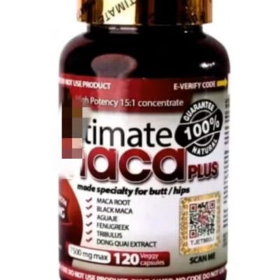 Maca for curve and booster Pills 7500 mg max 120 Veggy Capsules, Natural Beauty and Wellness Support for Radiant Skin and Energy