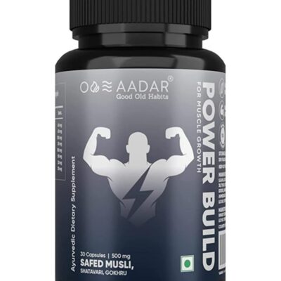 Power Build Ayurvedic Muscle Gain 30 Capsules
