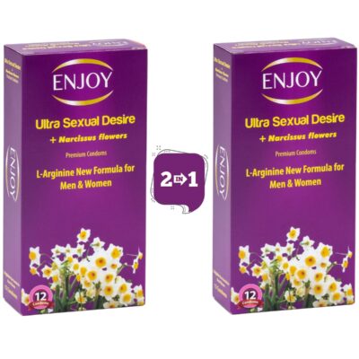 Narcissus Flowers Premium Condoms 24 Pcs