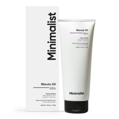 Moisturizing Face Cream for Dry Skin to Normal Skin| Hyaluronic Acid and Marula Oil 5% for All Day Moisturization & Hydration, Barrier Repair Face Cream| Non Comedogenic and Acne Safe