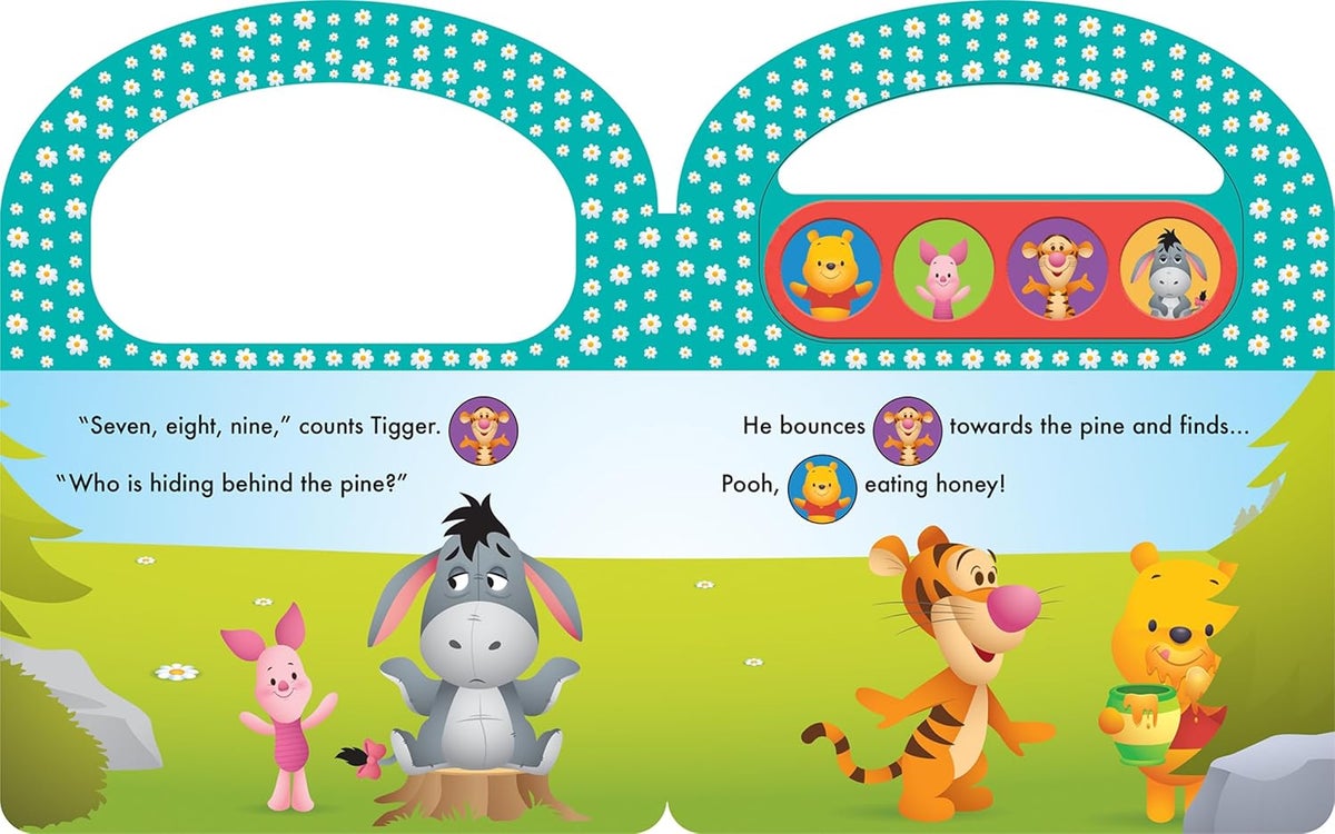 Disney Baby Pooh Carry Along Sound Book - Image 4