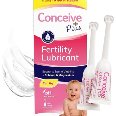 Conceive Plus Fertility Lubricant - for Women Trying to Get Pregnant, 8 x 4g Pre-Filled Applicators
