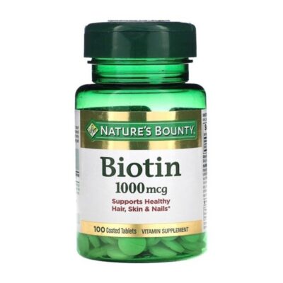 Biotin 1000 Mcg - 100 Tablets