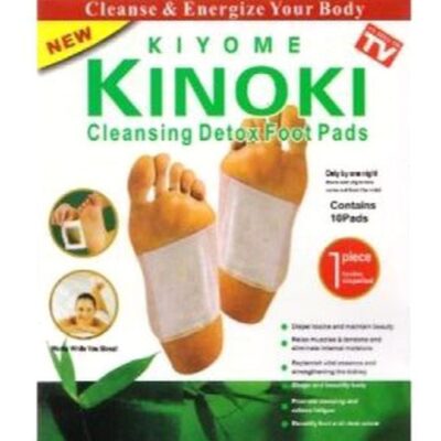 10-Piece Cleansing Detox Foot Patches