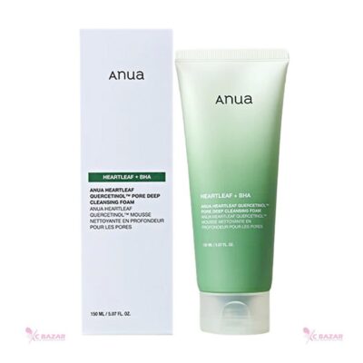 ANUA Heartleaf Quercetinol Pore Deep Cleansing Foam 150ml | Gentle Face Wash UAE