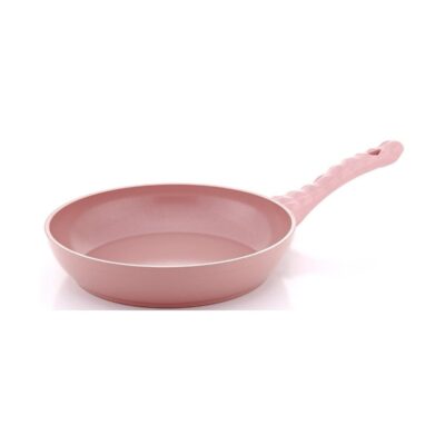 Hella Ceramic Non-Stick Surface Frypan - 26cm - PFOA Free - Pink