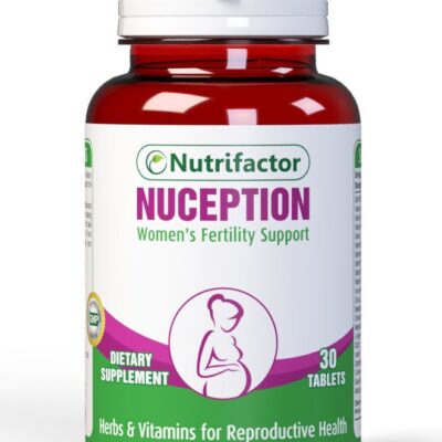 Nuception Fertility & Prenatal Vitamins for Women Reproductive Health | Conception Supplements with Myo-Inositol & Folic Acid to Treat Infertility & PCOS for Hormonal Balance & Ovulation (30 Tablets)