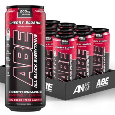 Applied Nutrition ABE Performance Energy Drink Cherry Slushie Flavor 330ml Pack of 12