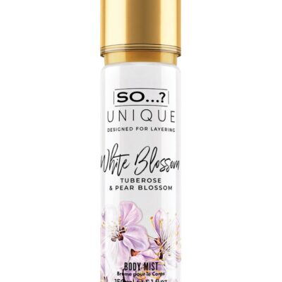Unique Women's White Blossom Body Mist – A Refreshing Floral Fragrance Spray for Radiant Elegance and Every Day Freshness, 150ml