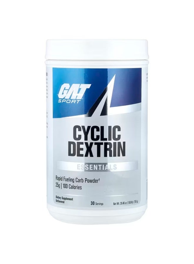 GAT, Sport, Essentials, Cyclic Dextrin, Unflavored, 1.65 lbs (750 g) - Image 2