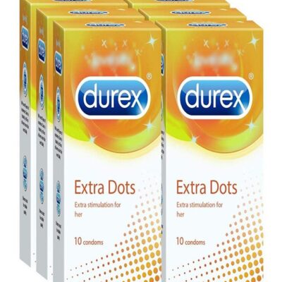 Extra Dots Condoms - 10 Count (Pack of 7)