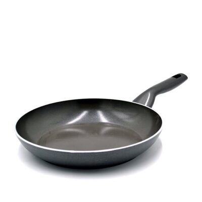 Nora Ceramic Frypan 28 X 4.6 cm / 2.4 L | Nonstick Frying Pan Skillet | Induction compatible | KA3941 Grey Grey 28x4.6cm