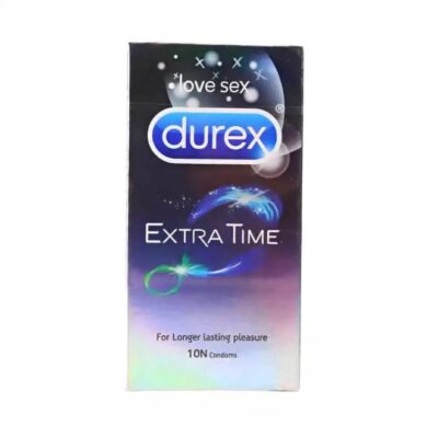 Durex Extra Time Condom for Long Lasting Pleasure- 10 Pcs