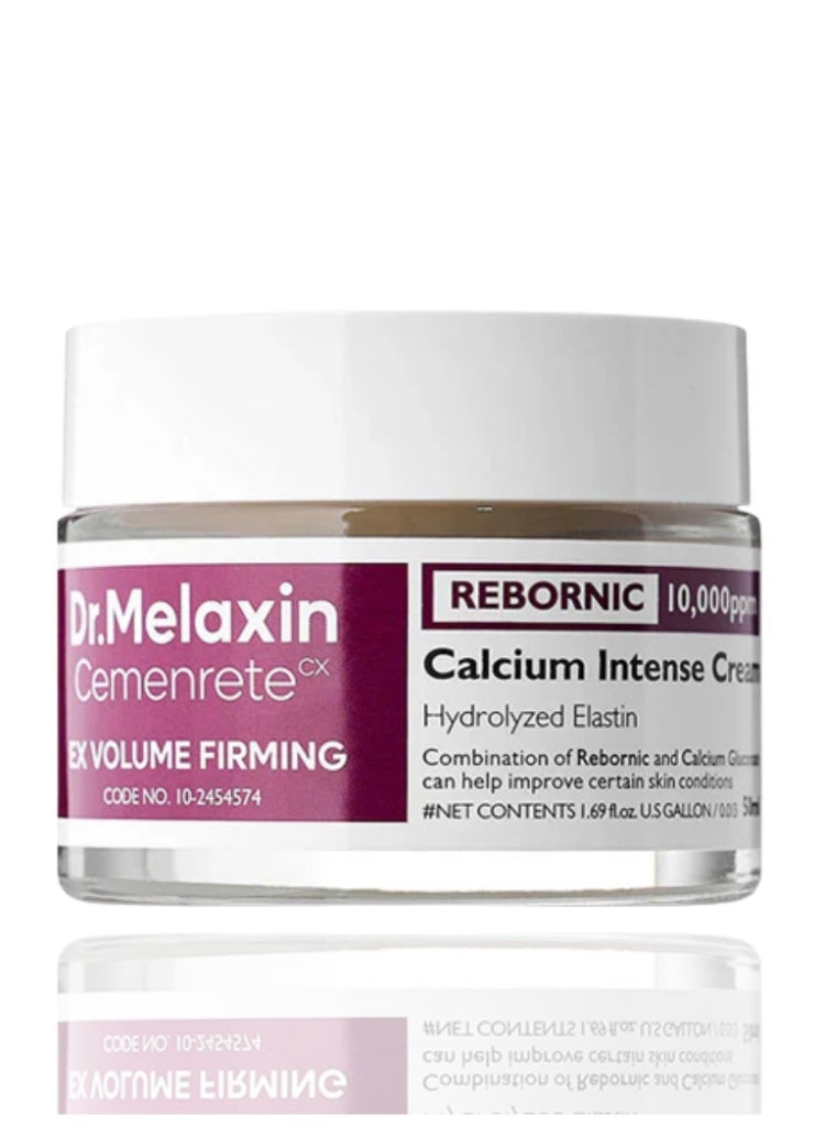 Dr. Melaxin Cemenrete Calcium Volume Cream Firming & Plumping Moisturizer for Elastic, Hydrated Skin