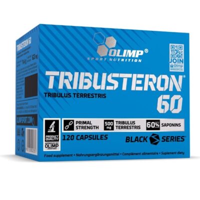 Sport Nutrition Tribusteron 60, 120 Capsules, Natural Vitality & Energy Support for Active Lifestyles
