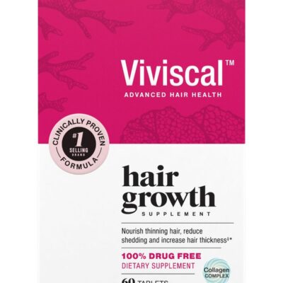 Hair Growth Supplement for Women with Iron, Biotin, Zinc, Vitamin C, Nourish Thinning Hair and Increase Hair Thickness, Hair Multivitamins for Women - 60 Tablets