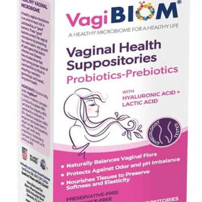 Lactobacillus Suppository: Microbiome Flora balance and Odor Control Regimen; Balance and Nourishes Healthy Flora; Paraben-Free Preservative-Free